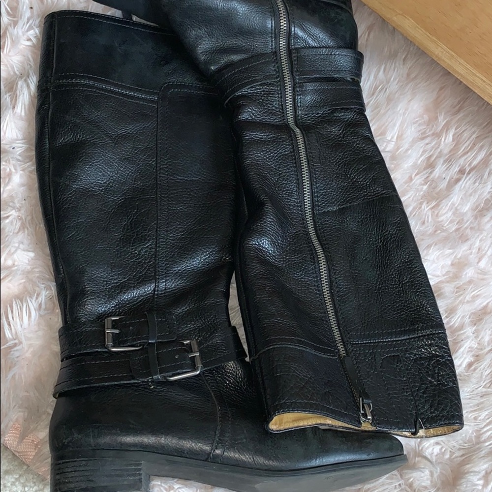 Nine West leather boots
